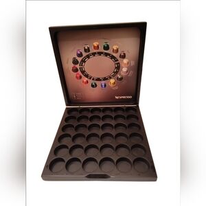 Nespresso Coffee pods holder box (empty) holds 36 pods